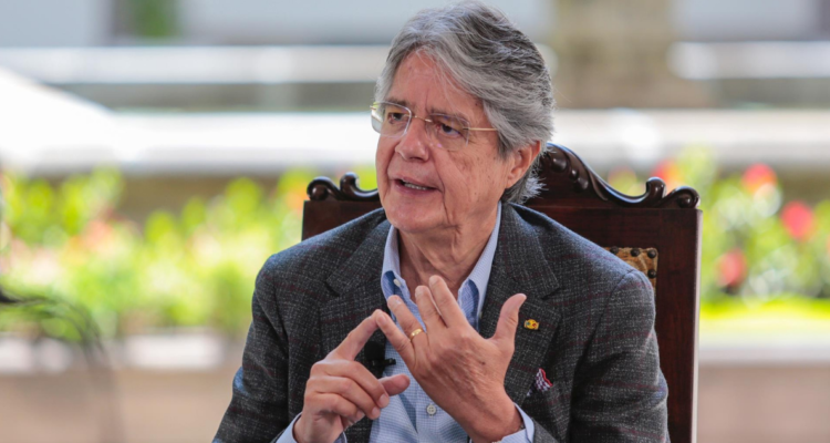 Guillermo Lasso, presidente de Ecuador, en una fotografía de Archivo