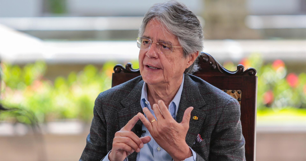 Guillermo Lasso, presidente de Ecuador, en una fotografía de Archivo
