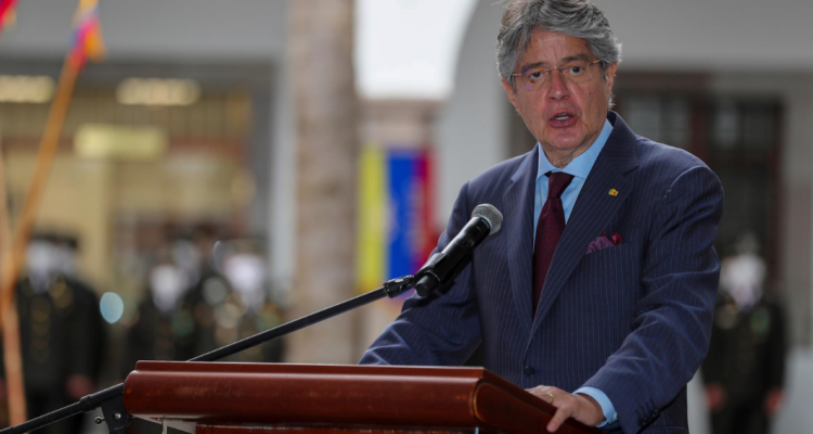 Imagen de archivo del presidente de Ecuador, Guillermo Lasso