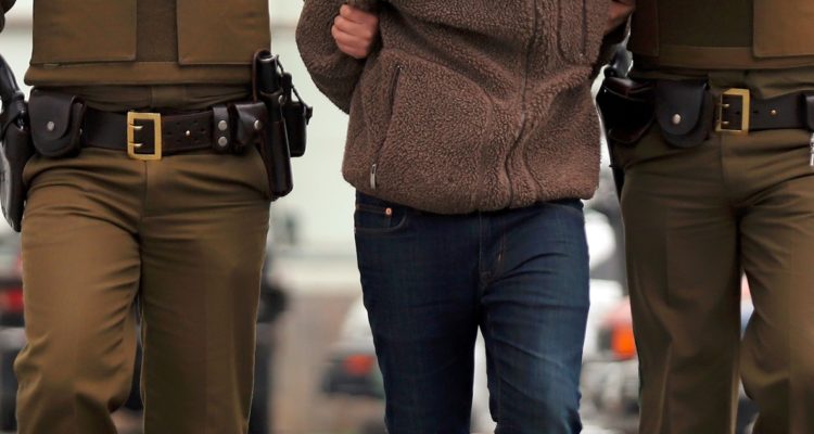 Foto contexto detención Carabineros