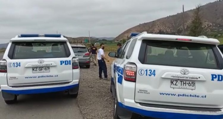 Hombre amarrado fue asesinado a un costado de la Ruta G-60 en Melipilla: habría sido acribillado