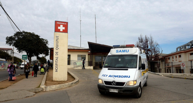 Frontis de Hospital de Quilpué