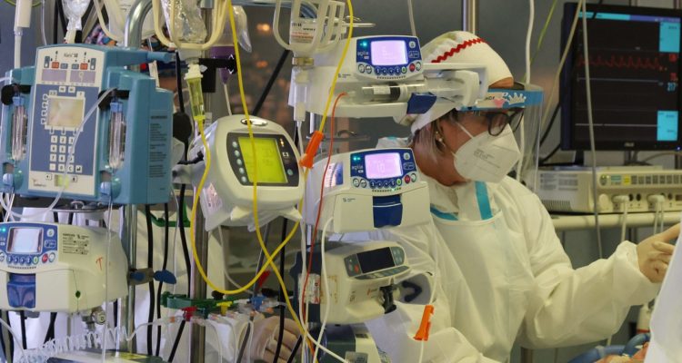 Un hospital en Italia.