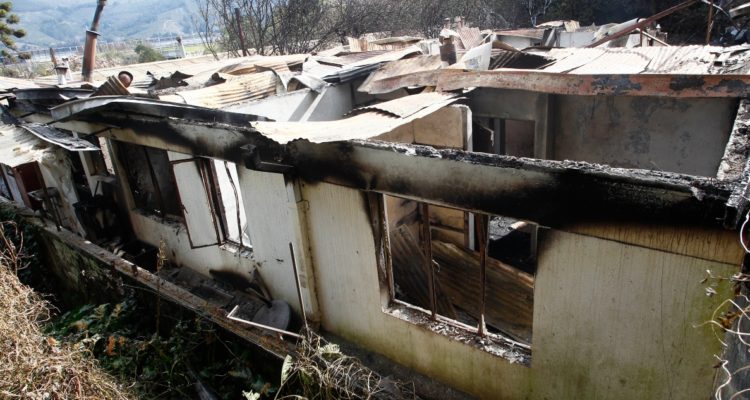 Incendio en hogar de ancianos de Chiguayante
