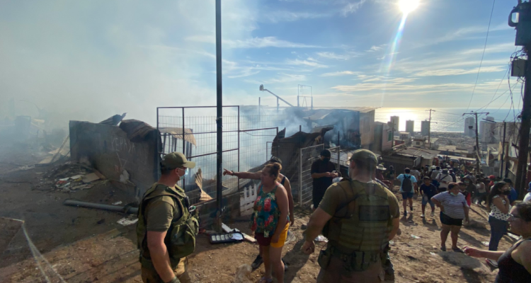 incendio laguna verde iquique