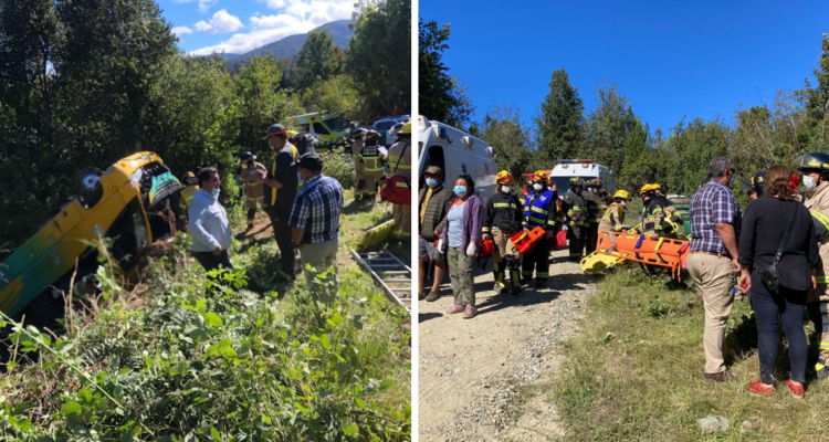Investigan presunto corte de frenos como caua de accidente en Purranque