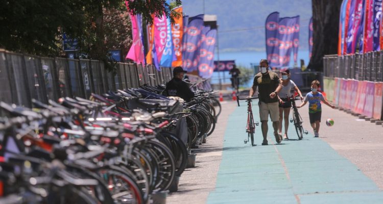 Últimos preparativos para el Ironman de Pucón.