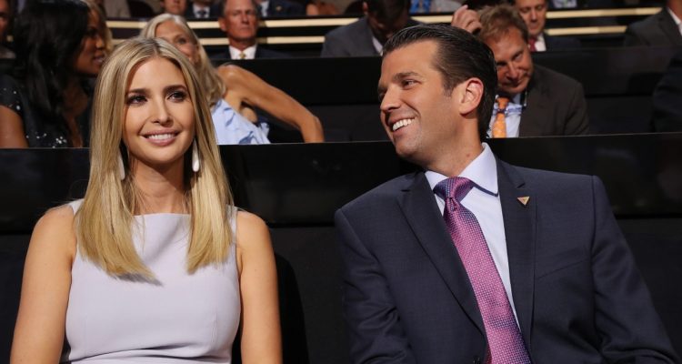 Ivanka y Donald Trump Jr