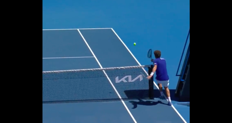 Pablo Carreño fue protagonista de una espectacular jugada en el Australian Open