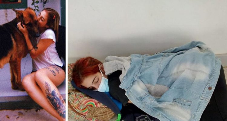 La foto más cruel de la pandemia: el homenaje póstumo a joven argentina captada en suelo de hospital.