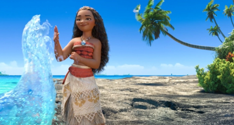 La protagonista de la película Moana