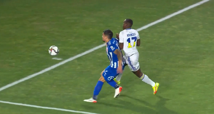 Luis Casanova antes de su lesión.