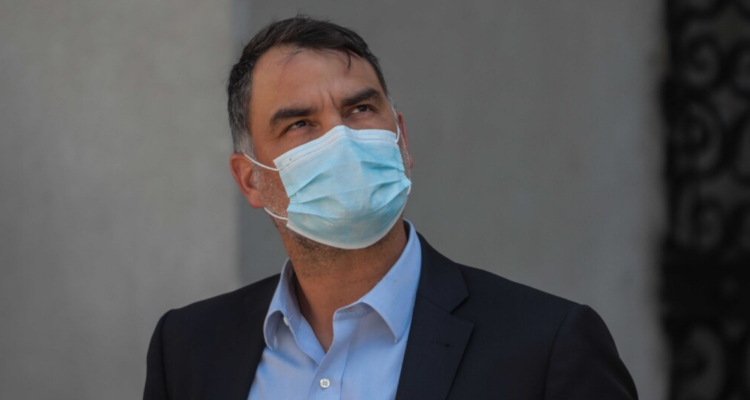 Foto de archivo del presidente de la UDI, Javier Macaya