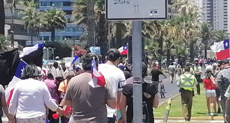 manifestación en iquique