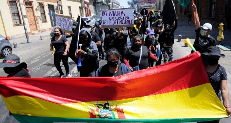 Marcha bolivianos Iquique