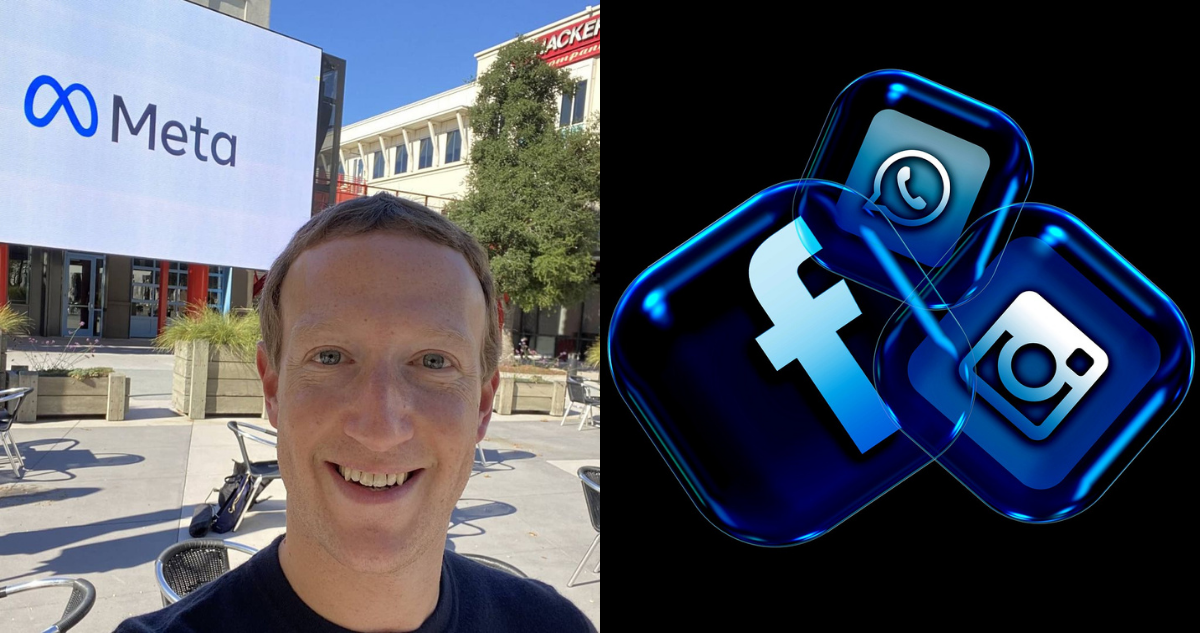 Mark Zuckerber y Meta y sus redes sociales Facebook, Instagram y WhatsApp