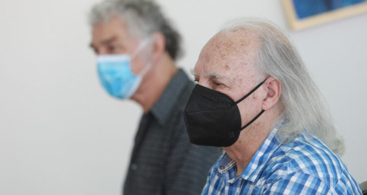 Claudio Parra y Mario Mutis de Los Jaivas