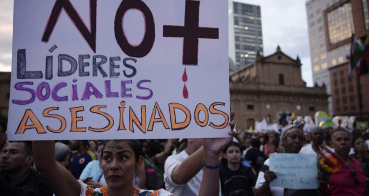 Encuentran muerta a mujer defensora de los derechos humanos al este de Colombia