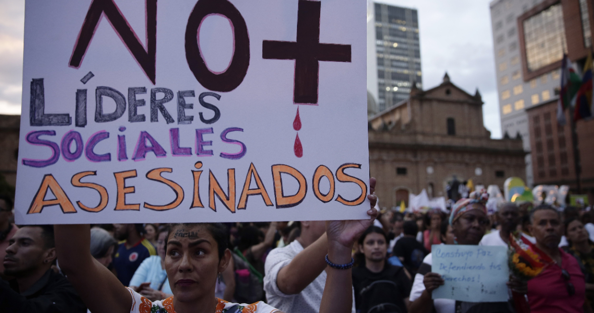 Encuentran muerta a mujer defensora de los derechos humanos al este de Colombia