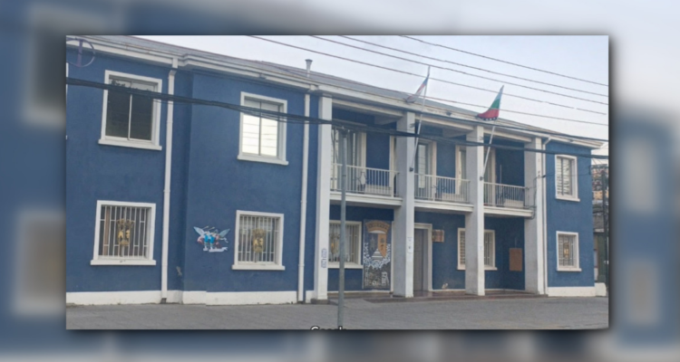 Frontis de municipio de Lota