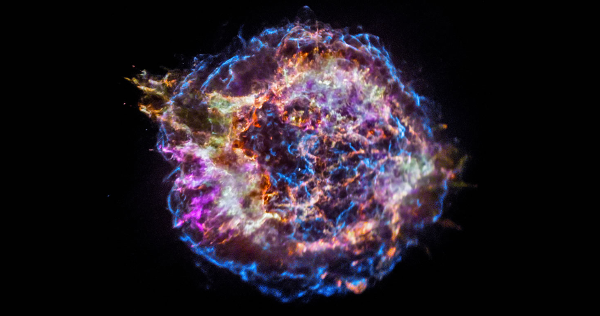 Restos de estrella supermasiva vistos con rayos X
