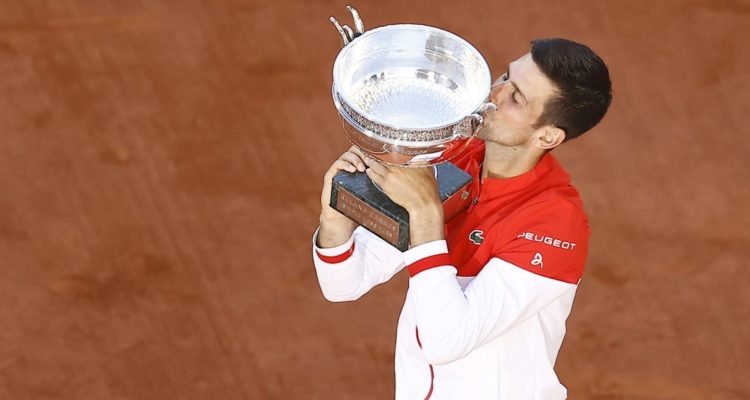 Novak Djokovic en Roland Garros