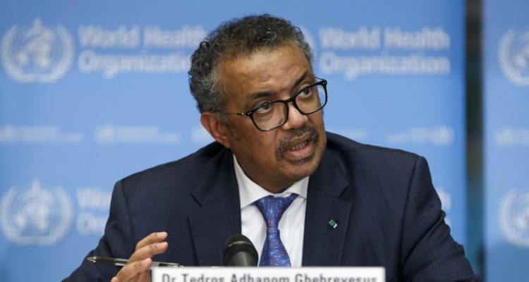 El Dr. Tedros Adhanom.