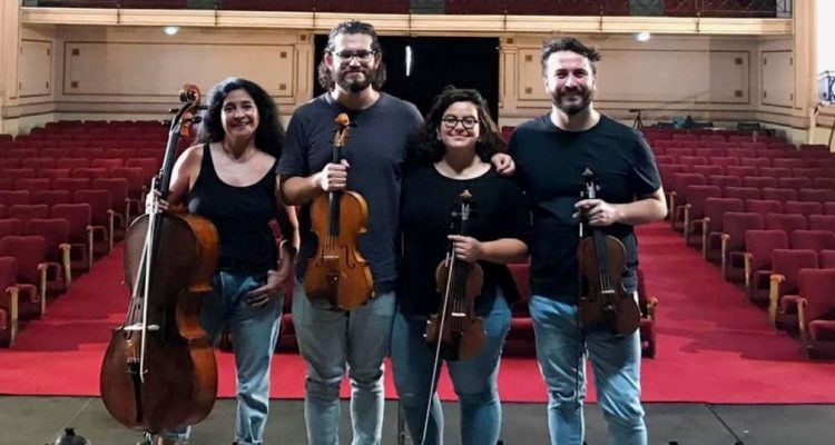 cuarteto estacion, de la orquesta usach