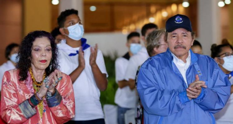 Imagen del presidente de Nicaragua, Daniel Ortega.