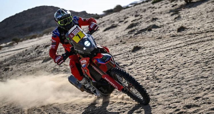 Pablo Quintanilla en la etapa 10 del Dakar.