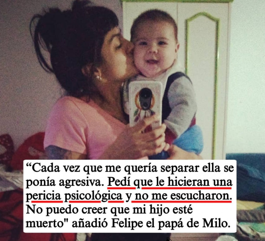Patricia Guerrero, la argentina acusada de matar a su hijo de dos años en un barrio porteño de Buenos Aires.