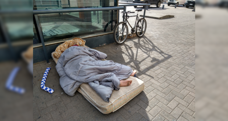 Personas en situación de calle en centro de Concepción