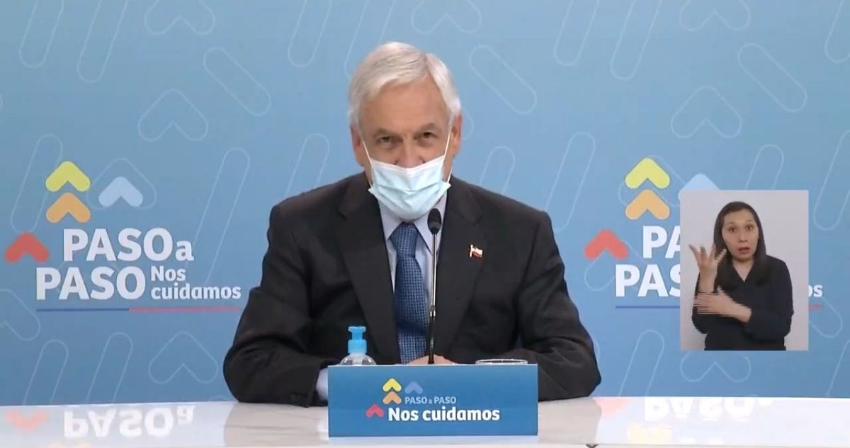 Piñera anuncia cuarta dosis
