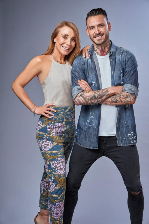 Karen Doggenweiler y Mauricio Pinilla