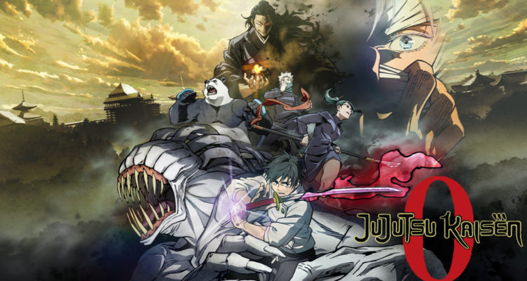 En la imagen, se ve a los personajes de la película de Jujutsu Kaisen 0.