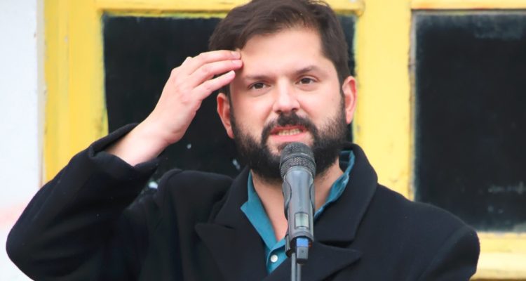 Presidente electo Gabriel Boric