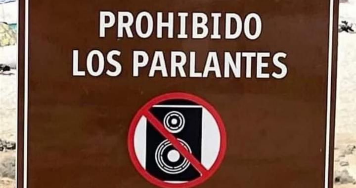 Prohíben uso de parlantes en playas de caldera