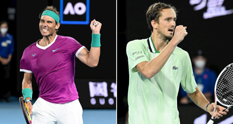 Abierto de Australia: Nadal y Medvedev definirán al campeón.