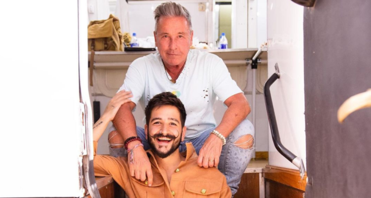 Ricardo Montar y su yerno Camilo