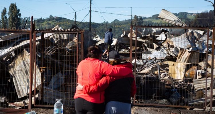 Desconocidos robaron donaciones para damnificados de Castro
