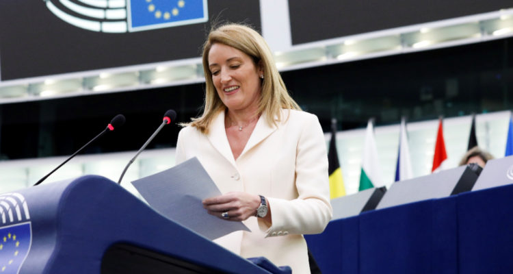 Roberta Metsola es elegida como la nueva presidenta del Parlamento Europeo hasta 2024