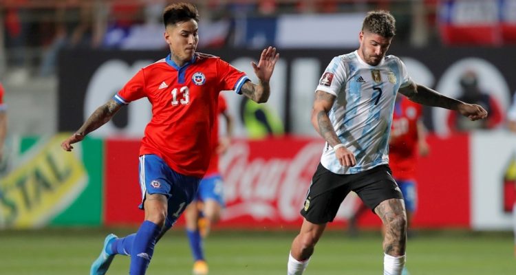 Rodrigo De Paul ante La Roja.