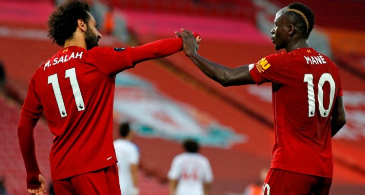 Mohamed Salah y Sadio Mané