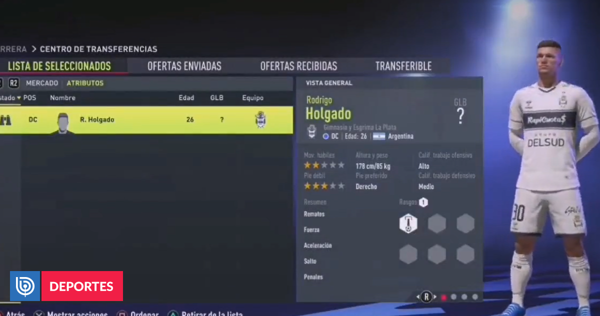 Rodrigo Holgado torna in Cile: si annuncia a Curicó con presentazione creativa |  Calcio
