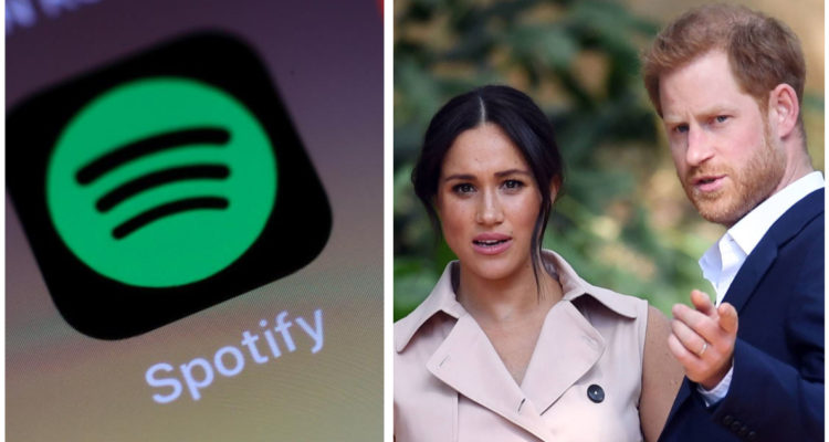 Spotify, Harry y Meghan
