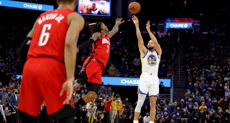 Stephen Curry vs Rockets.