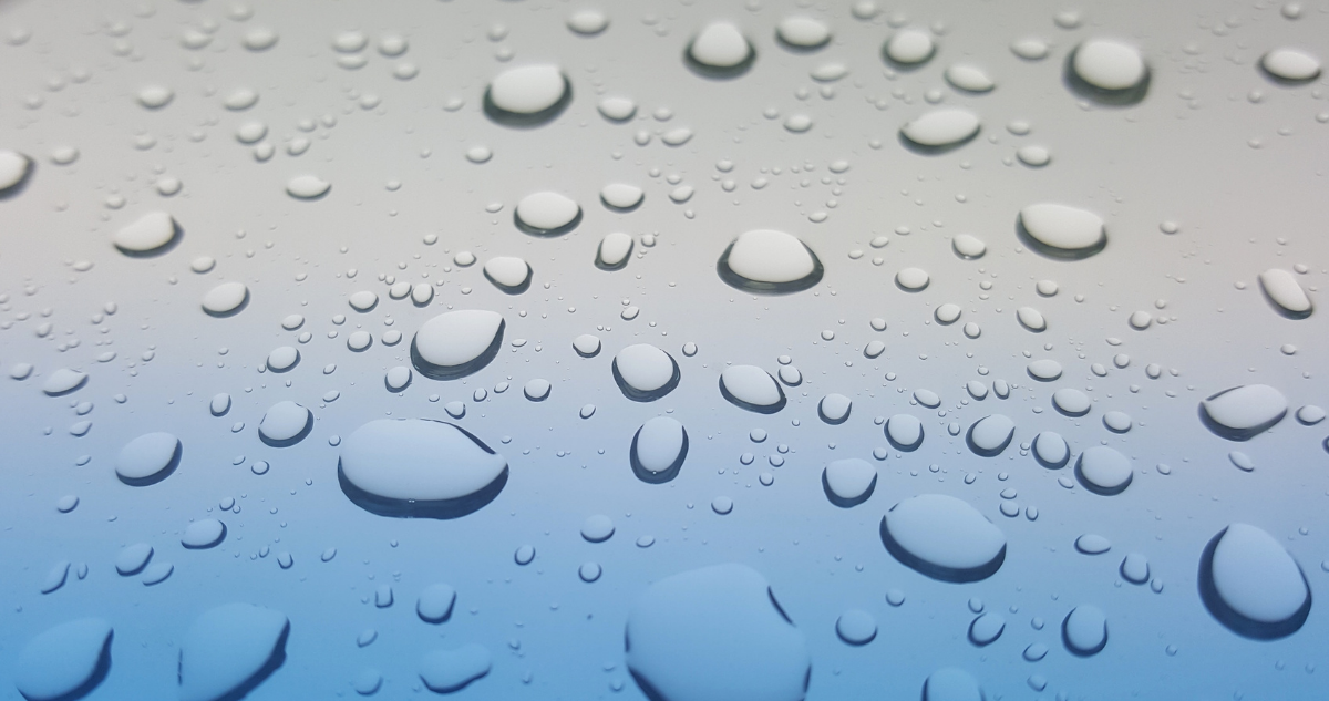 superficie a prueba de agua