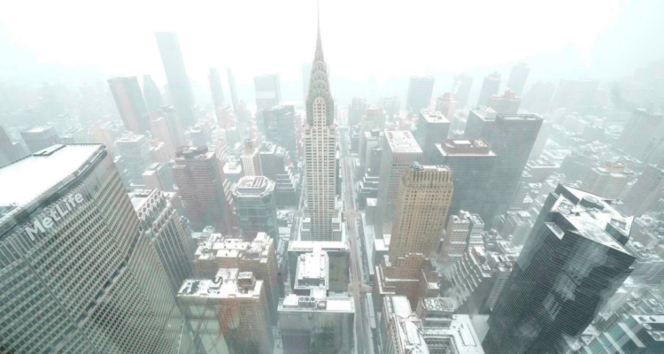 Tormenta de nieve en Estados Unidos