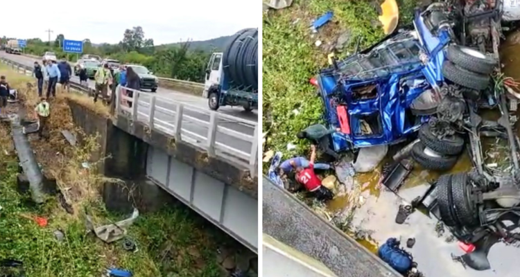 Toda la semana durarán trabajos de limpieza en río Llollelhue