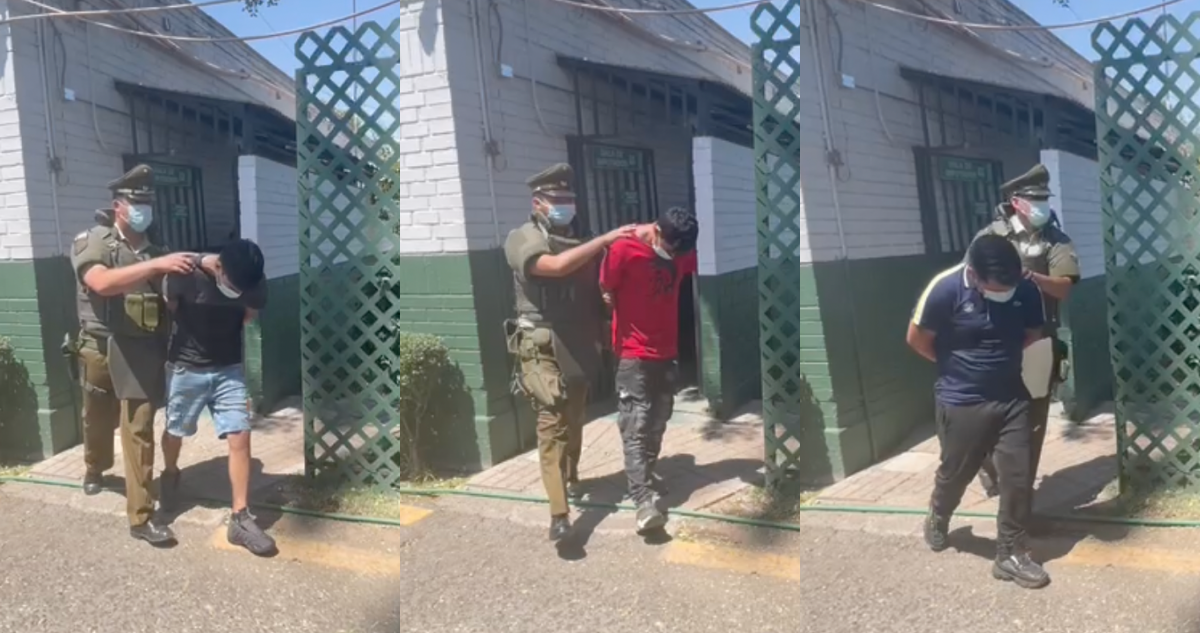 Tres detenidos en La Pintana: los acusan de secuestrar a una mujer de 33 años y su hija de 10